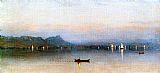 Morning on the Hudson, Haverstraw Bay by Sanford Robinson Gifford